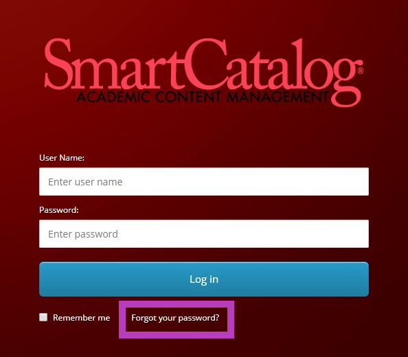 Forgot Password