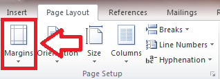 Word_Page Setup_Margins