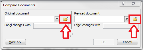 Word_Review Tab_Compare_Combine Documents